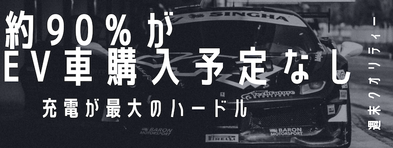【不安】 充電不安で”EV車”の購入予定なし。 ユーザーの"86%"が「EV欲しいと思わないワケ」